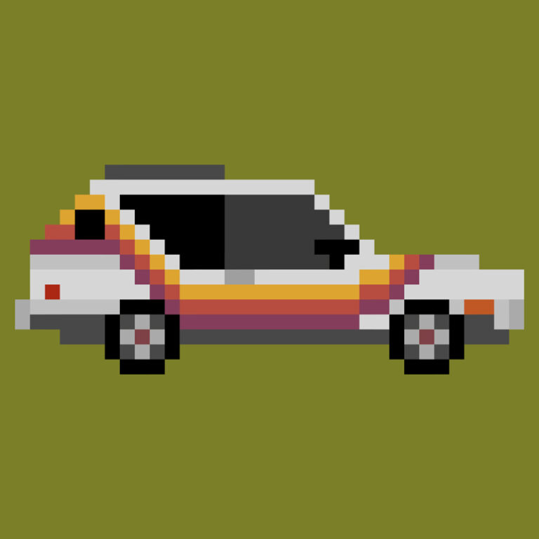 Ford Pinto NFT by CyberCarz Ford Pinto NFT by CyberCarz